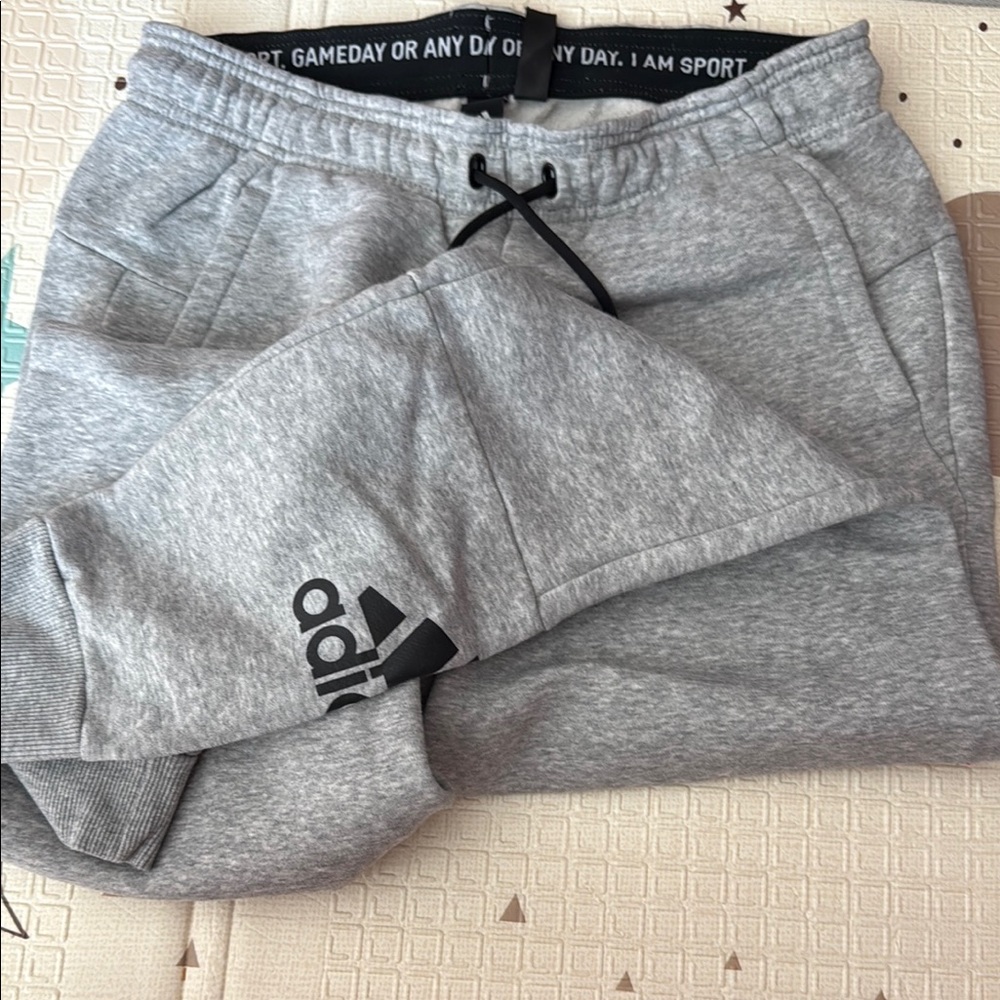 Adidas Small Gray Sweatpants